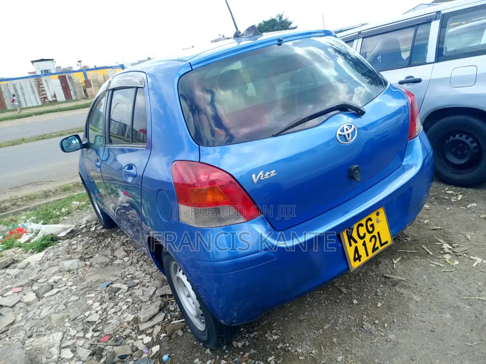 Toyota Vitz 2007 Blue