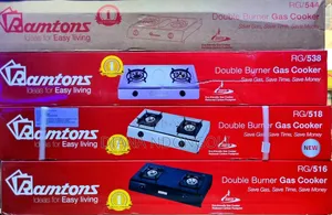 *Ramtons 2burner Gas Cookers:*