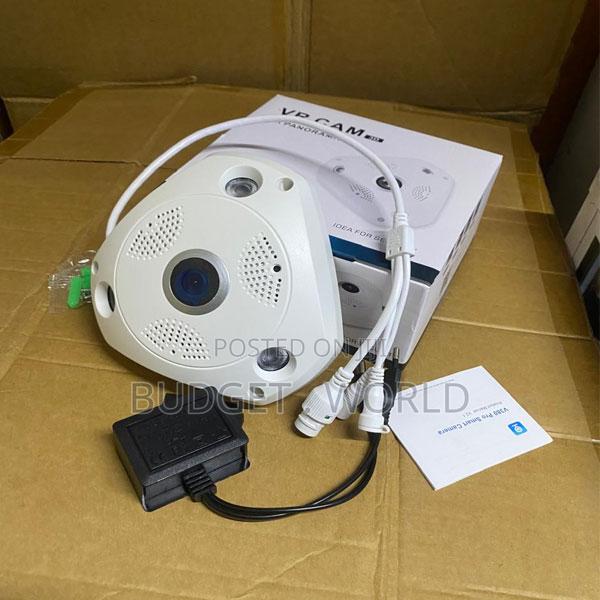 Smart V7 Vr Surveillance Camera With Fisheye Lens and Mobile Access
