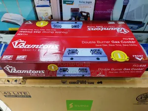 *Ramtons 2burner Gas Cooker Rg/538