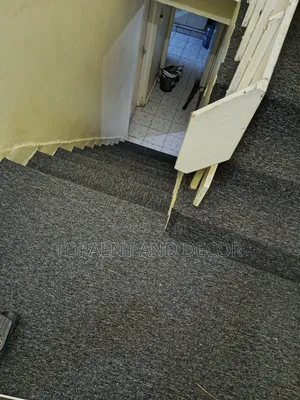 Dark Grey Staircase Carpet
