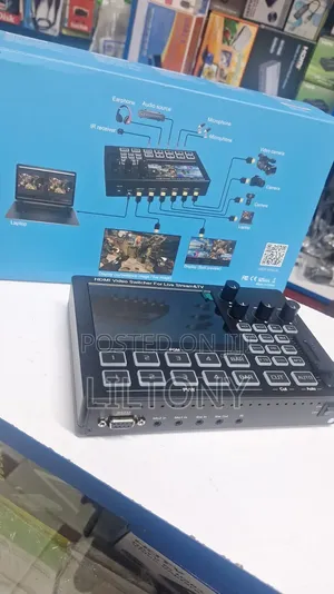 Hdmi Video Switcher With 5inch Inbuilt Screen