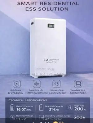 16kwh Vestwoods Lithium Battries