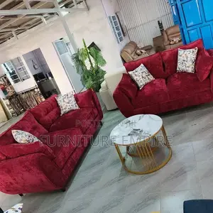 Red Velvet Sofas