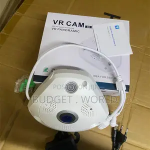 V7 Vr Ultra-Wide Fisheye Security Camera With V380 App Smart Monitorin