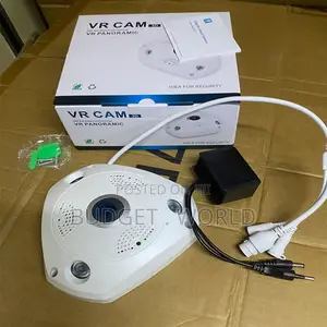 V7 Vr Smart 360° Wifi Fisheye Camera for Home and Business Surveillanc