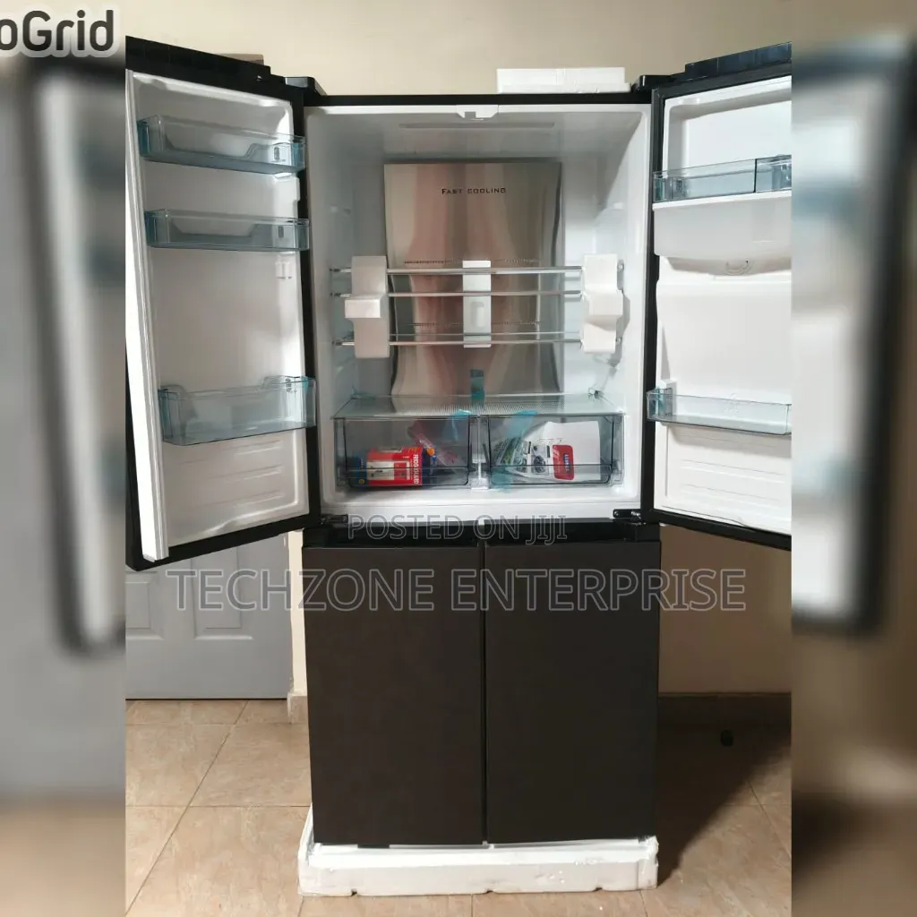 Ecomax 506 Litres Dark Silver Four Door With Dispenser Refrigerator 