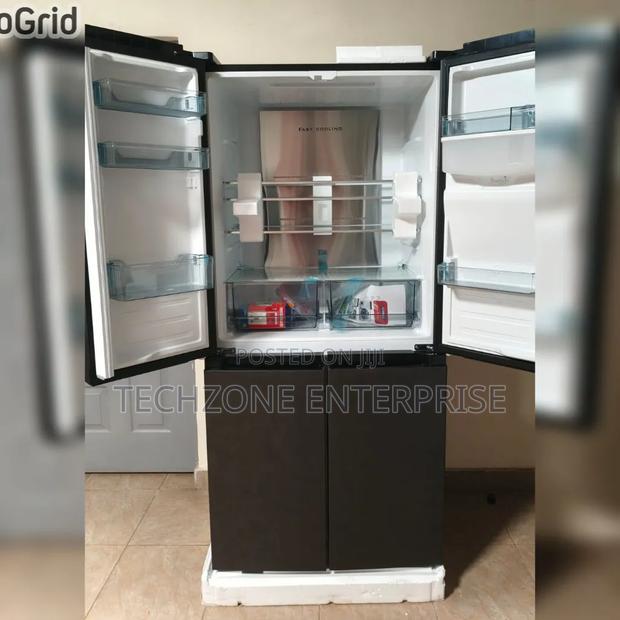 Ecomax 506 Litres Dark Silver Four Door With Dispenser Refrigerator 