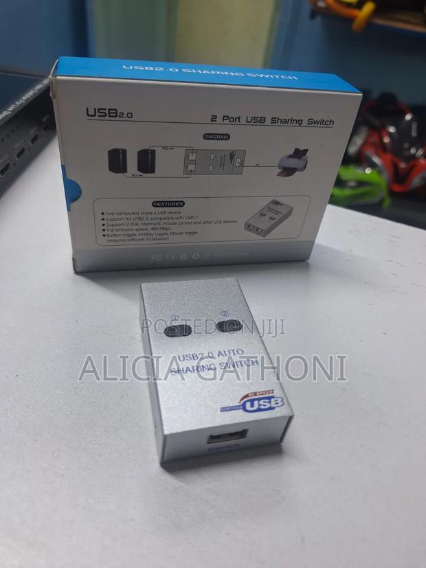 2 Port Usb 2.0 Sharing Switch /Printer Switch - thumbnail 2