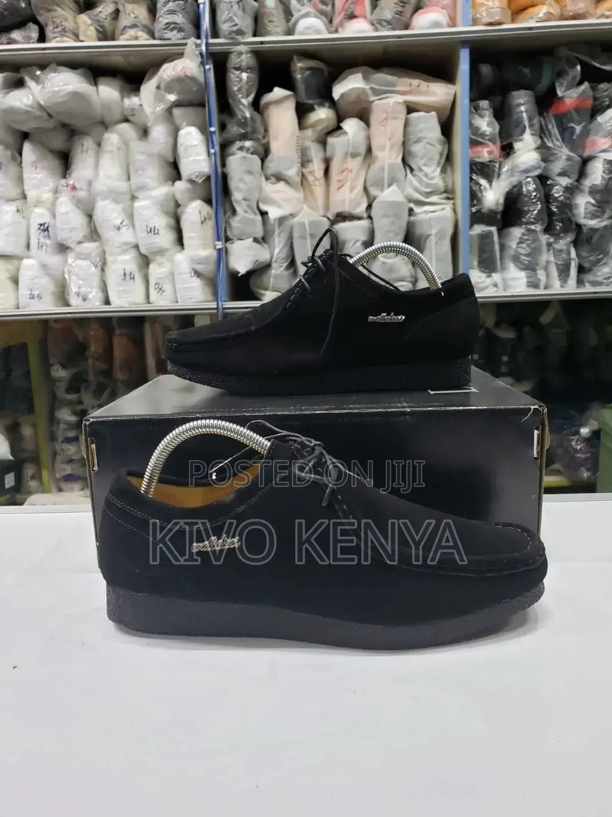 Original Clarks Wallabees Black