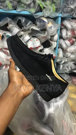 Original Clarks Wallabees Black
