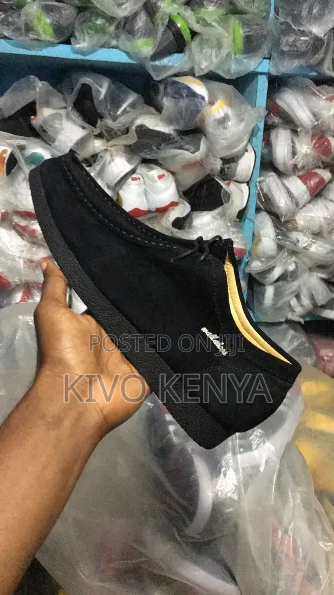 Original Clarks Wallabees Black