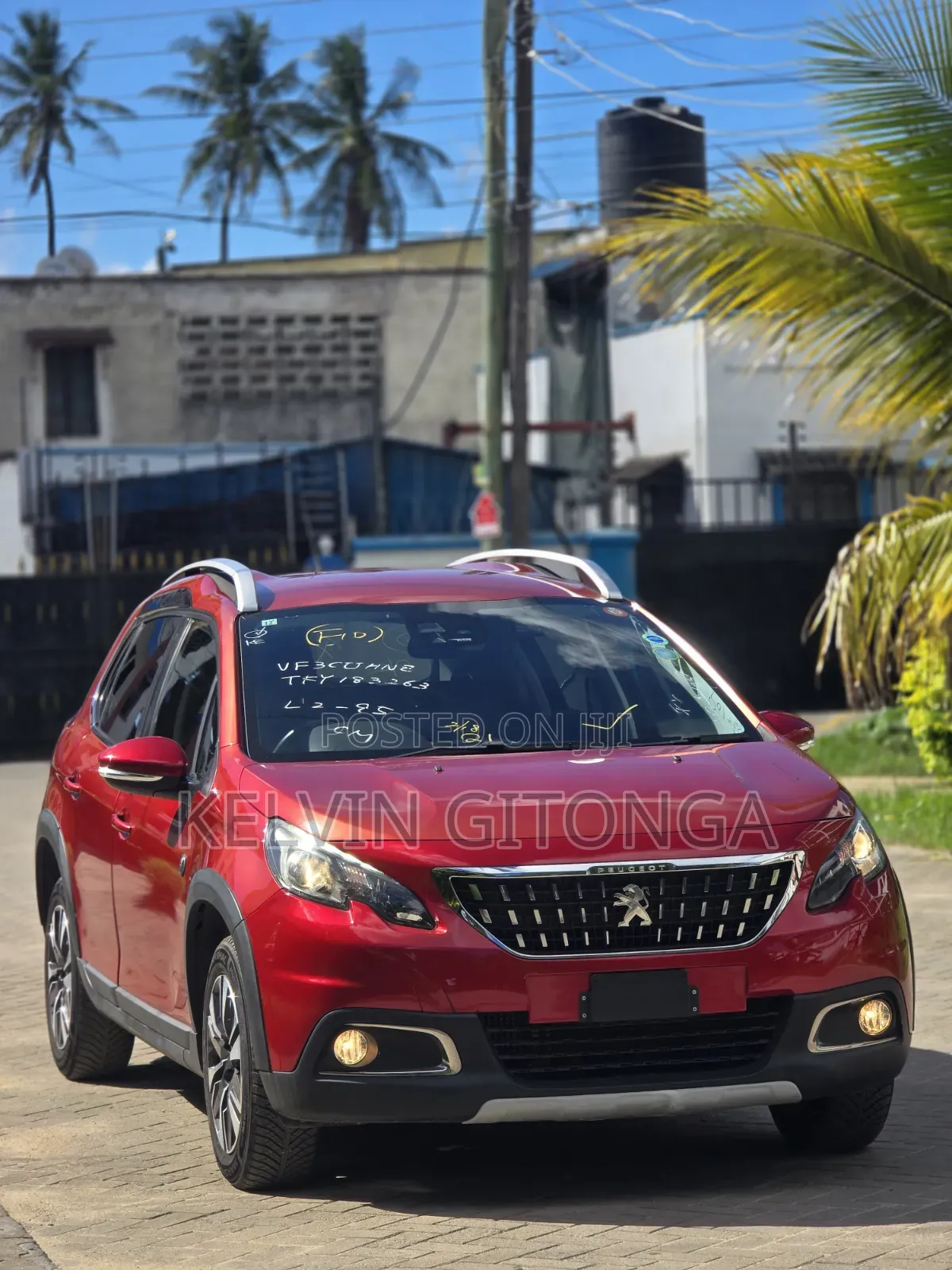 Peugeot 2008 2018 Red
