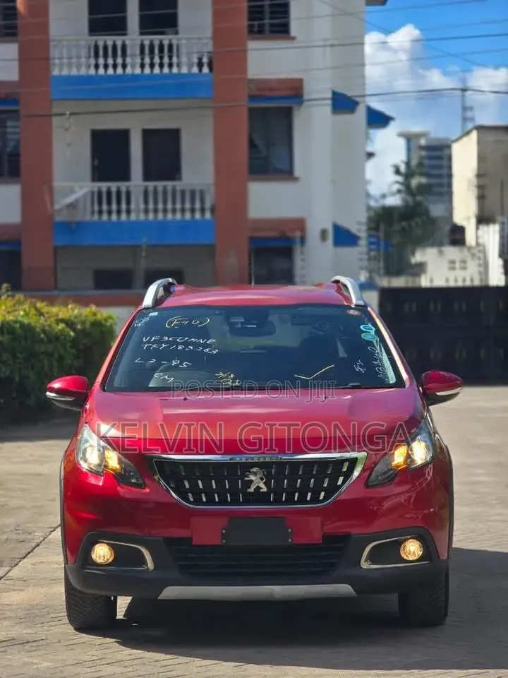 Peugeot 2008 2018 Red