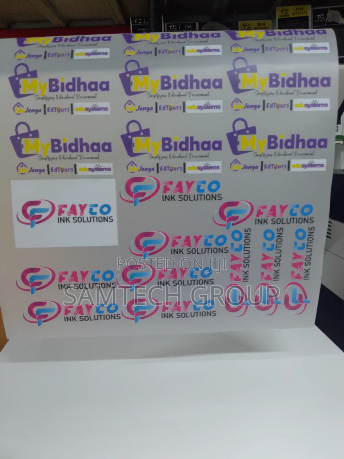 No Cut Printing for Branding Purpose