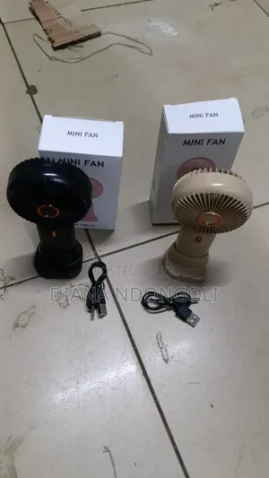 New in ! Portable Rechargeable Fans Colors as Posted _