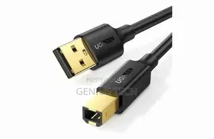 Ugreen Usb 2.0 a Male to B Male Printer Cable 3m (Black) – Us135