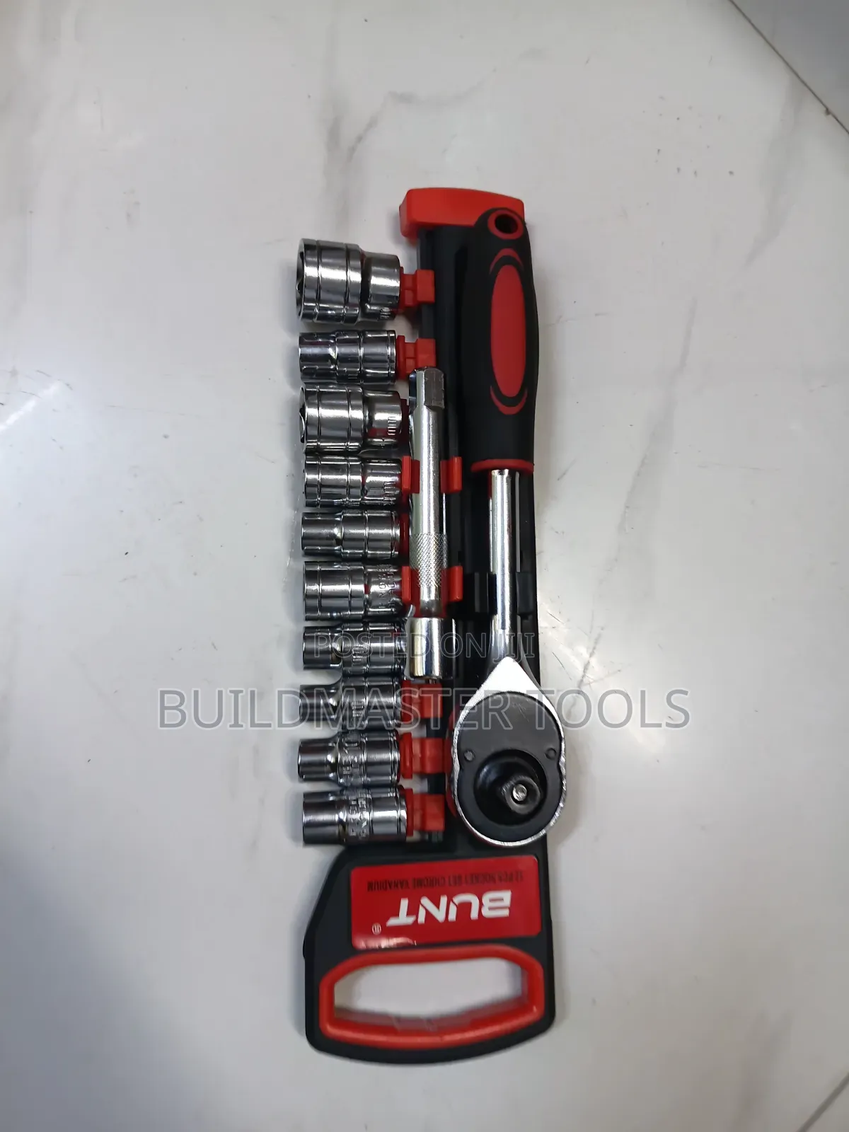 Bunt 12-Piece Chrome Vanadium Socket Set