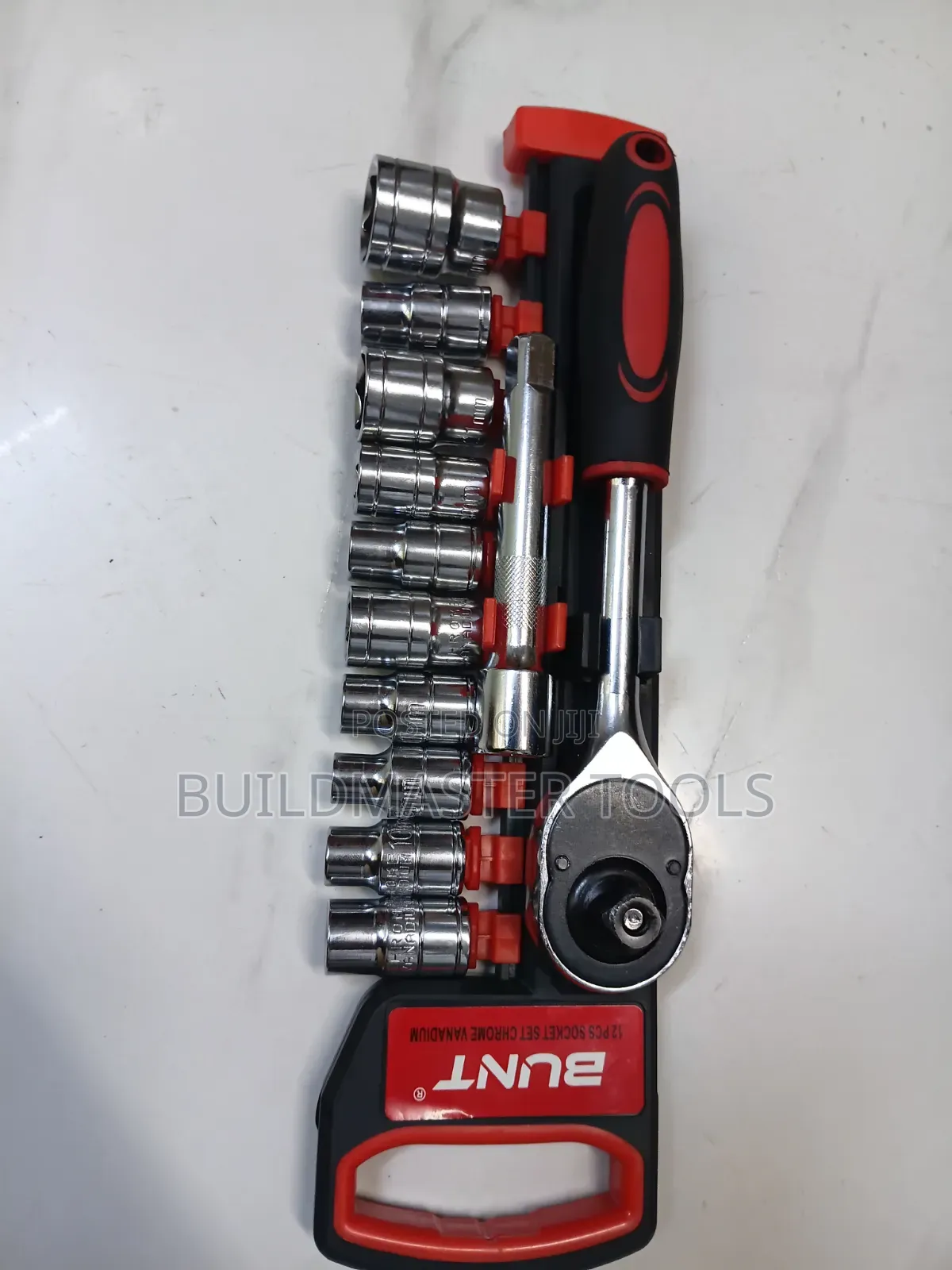 Bunt 12-Piece Chrome Vanadium Socket Set