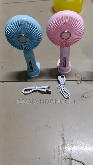 New in ! Portable Rechargeable Fans Colors as Posted