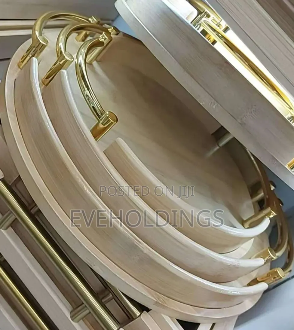 3pcs Multifunctional Bamboo Food Storage Trays