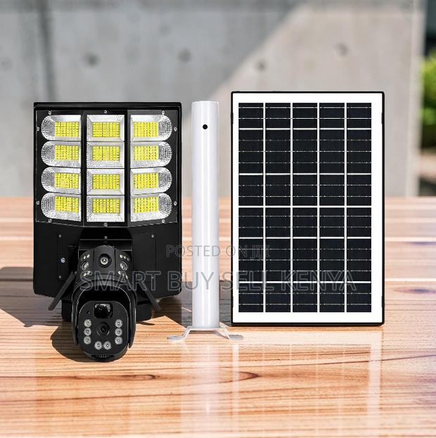 4g Remote Monitoring Solar Camera With Security Led Solar Street Light