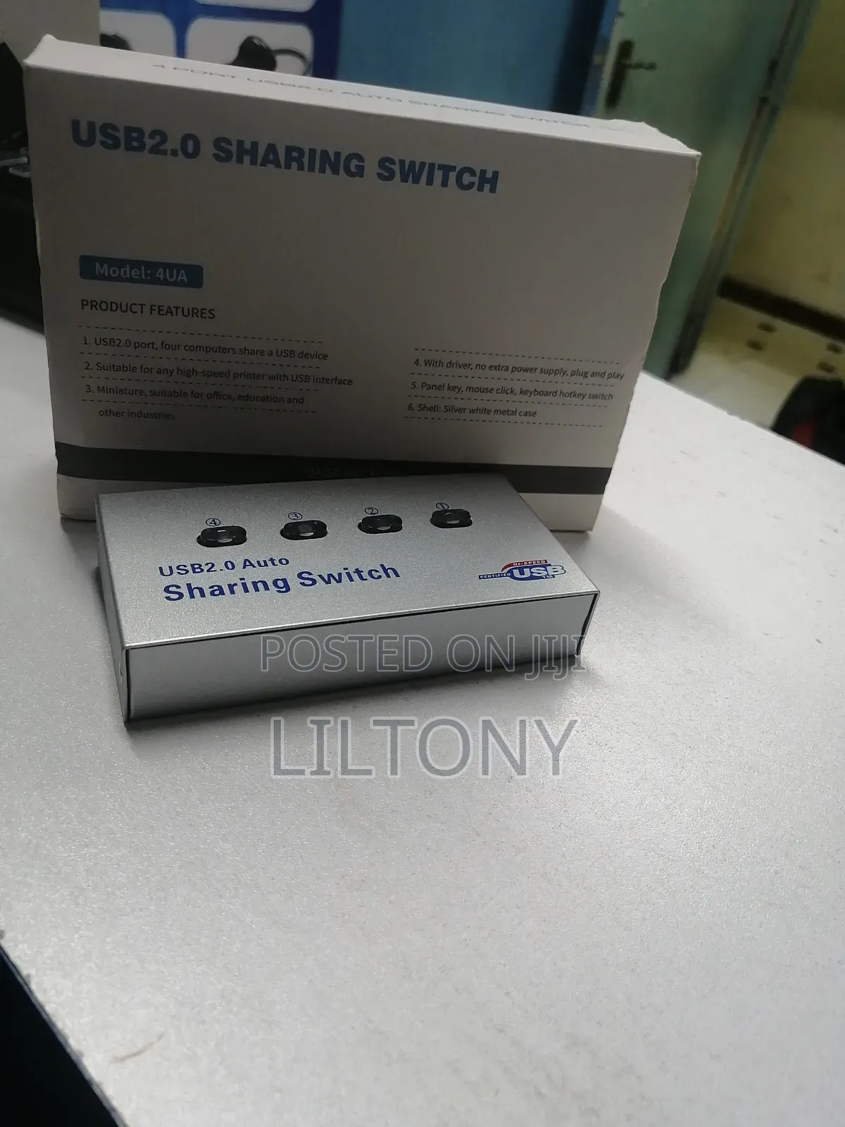 4port Usb 2.0 /Printer Switch