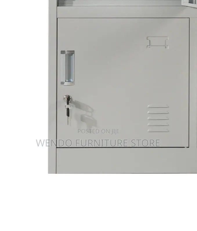 Office Cabinet; 15 Lockers Cabinet With Key Lock