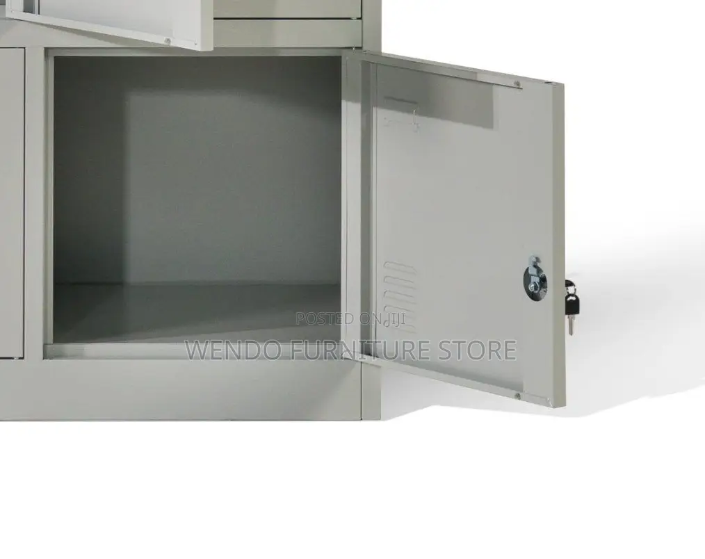 Office Cabinet; 15 Lockers Cabinet With Key Lock