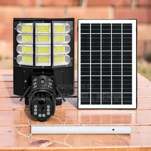 4g Humanoid Detection Solar Camera With Security Solar Street Light