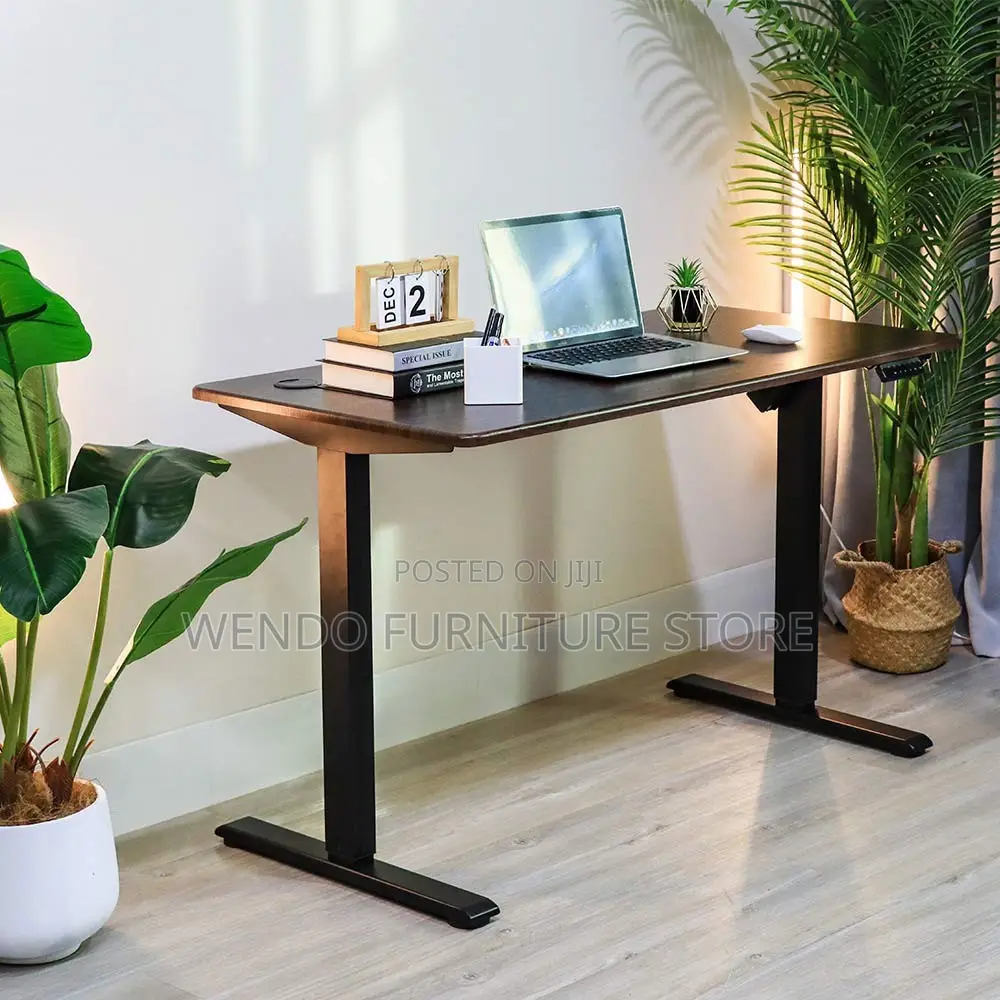 Office Desk; 1.4 Meters Electric Adjustable Flexi-Work Ergonomic Desk