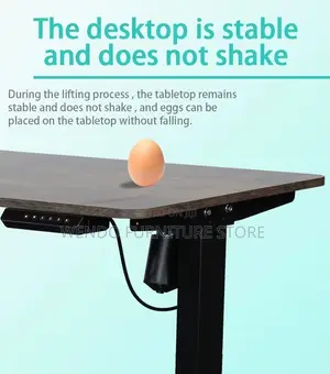 Office Desk; 1.4 Meters Electric Adjustable Flexi-Work Ergonomic Desk