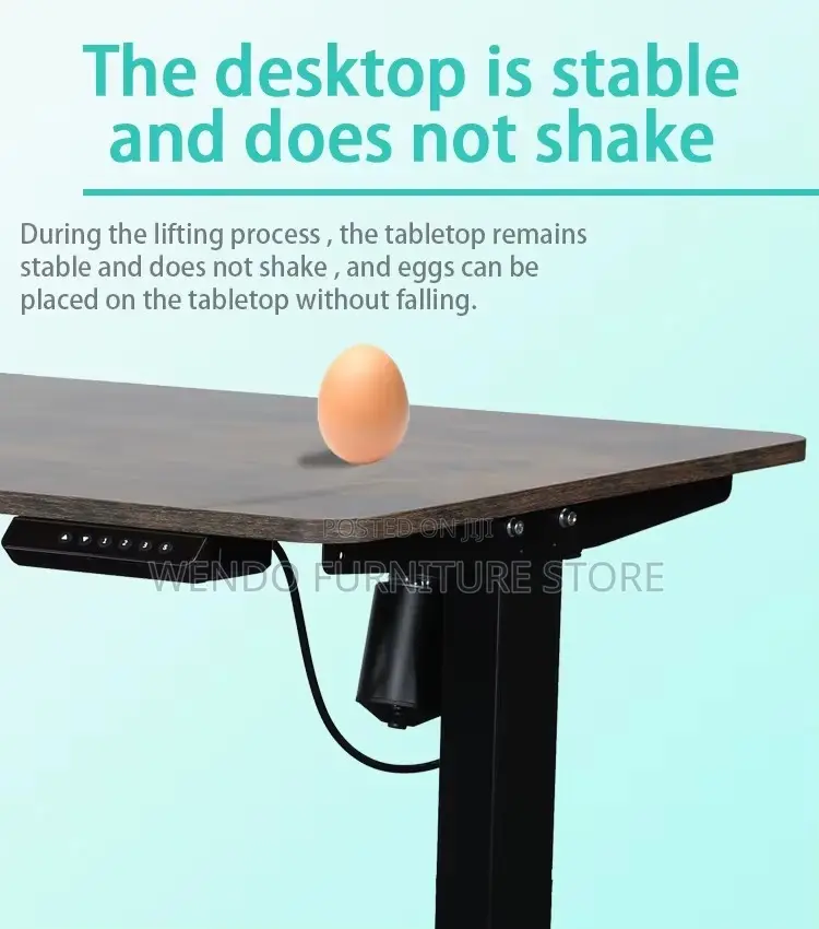 Office Desk; 1.4 Meters Electric Adjustable Flexi-Work Ergonomic Desk