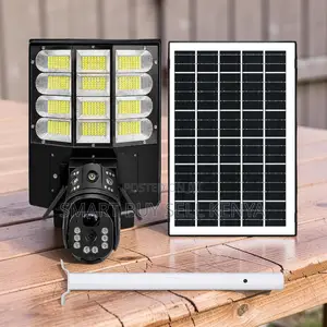 4g Remote Pan Tilt Solar Camera With Security Led Solar Street Light