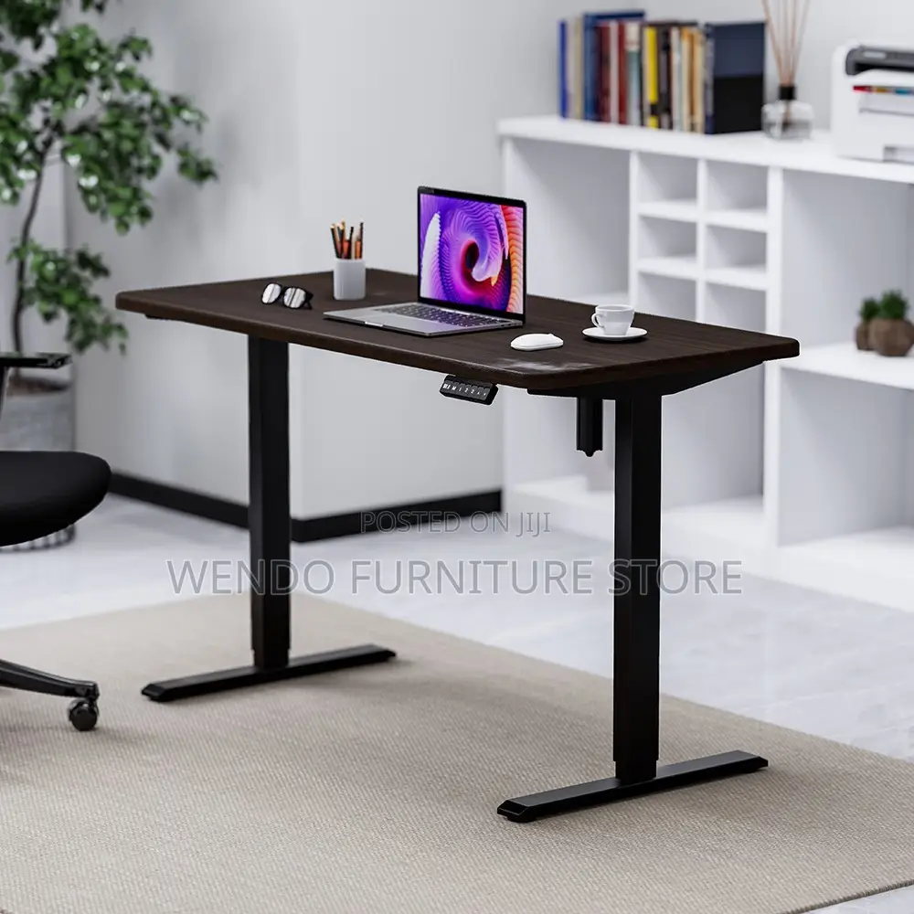 Office Desk; 1.4 Meters Electric Adjustable Flexi-Work Ergonomic Desk