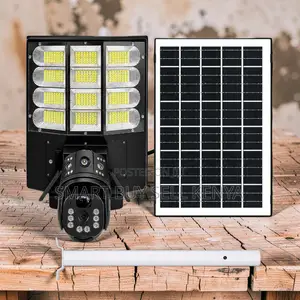 4g 128gb Tf Support Solar Camera With Security Led Solar Street Light