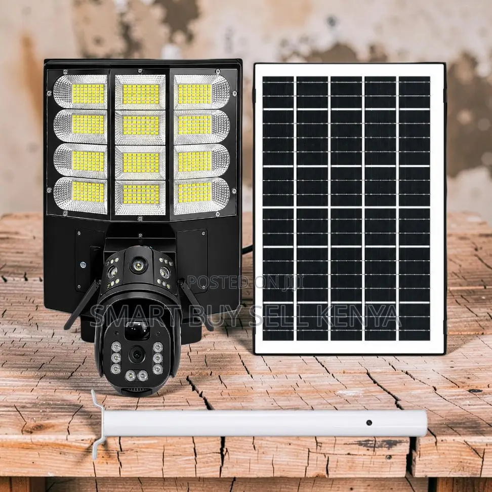 4g 128gb Tf Support Solar Camera With Security Led Solar Street Light