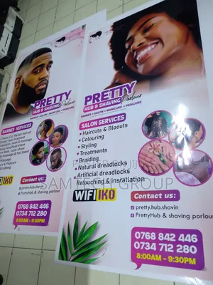 Sticker Printing for Beauty Shops
