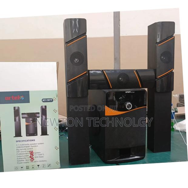 Artel at-107 Tall Boy Multimedia Speaker System