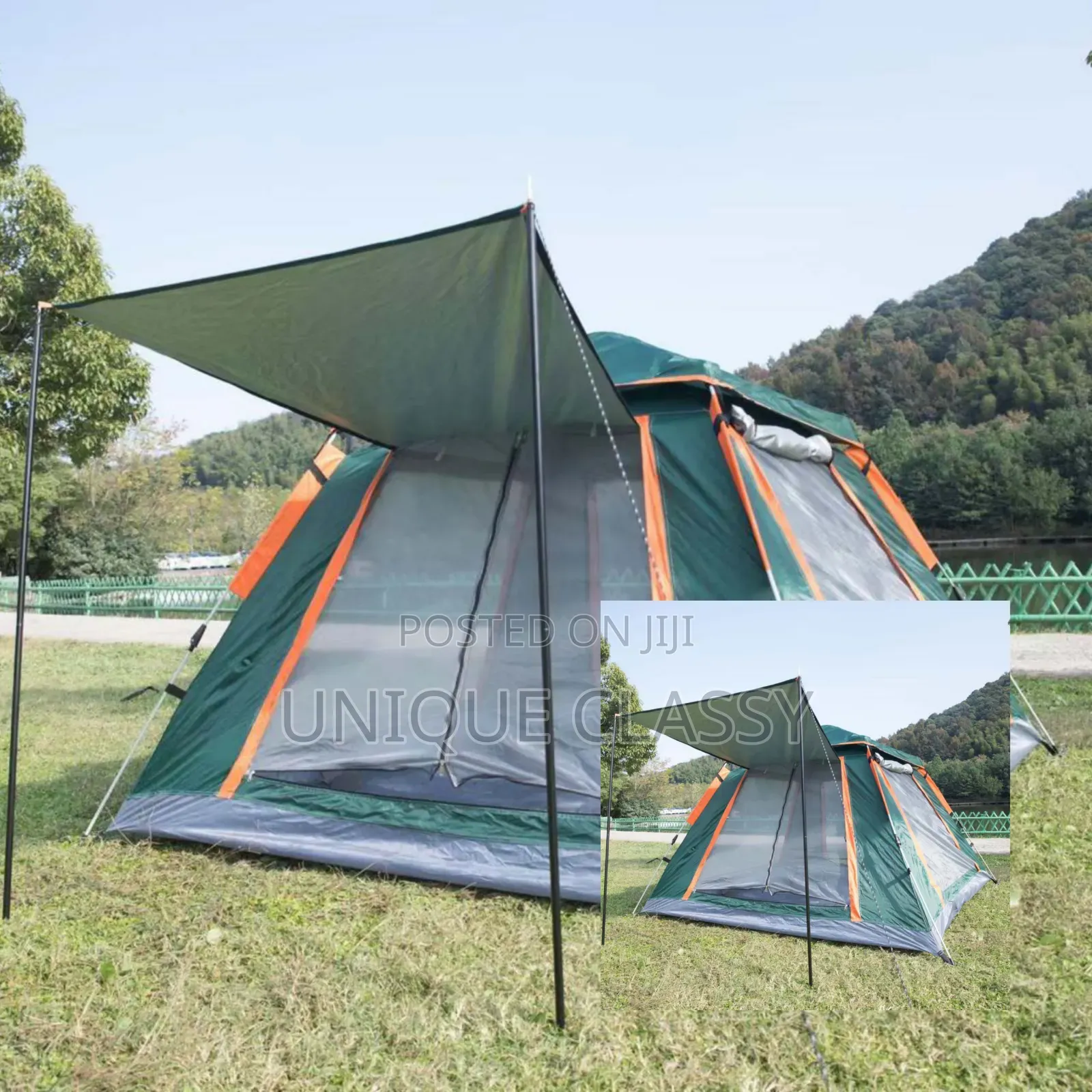 5-8 People Automatic Popup Camping Tent
