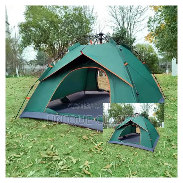 3-4people Automatic Popup Camping Tent - main view