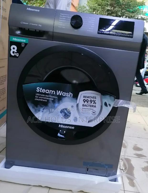 Hisense 8 KGS Washing Machine Front Load Wash Spin