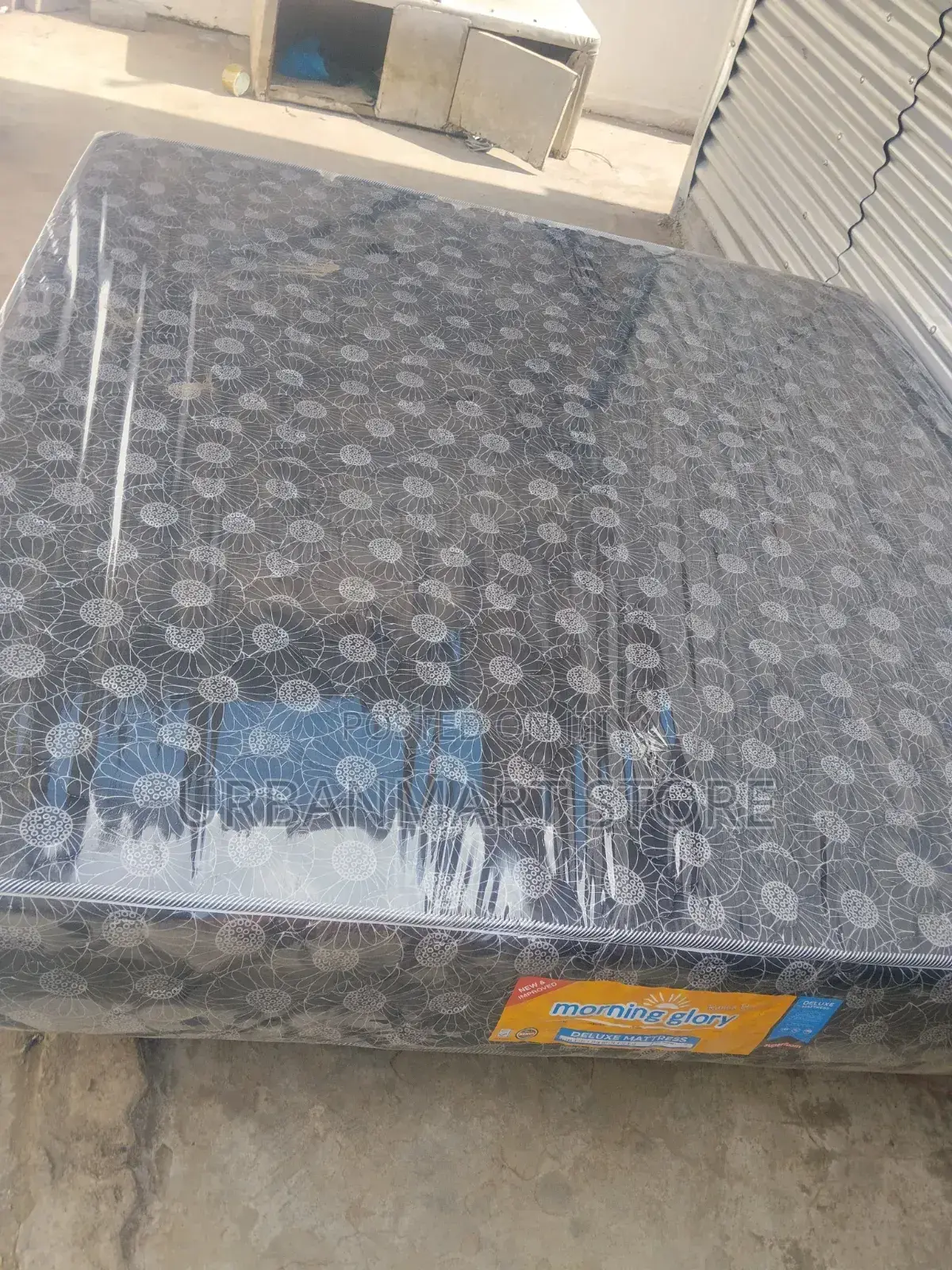 Heavy Duty Morning Glory Mattress 6 by 6, 10 Inches