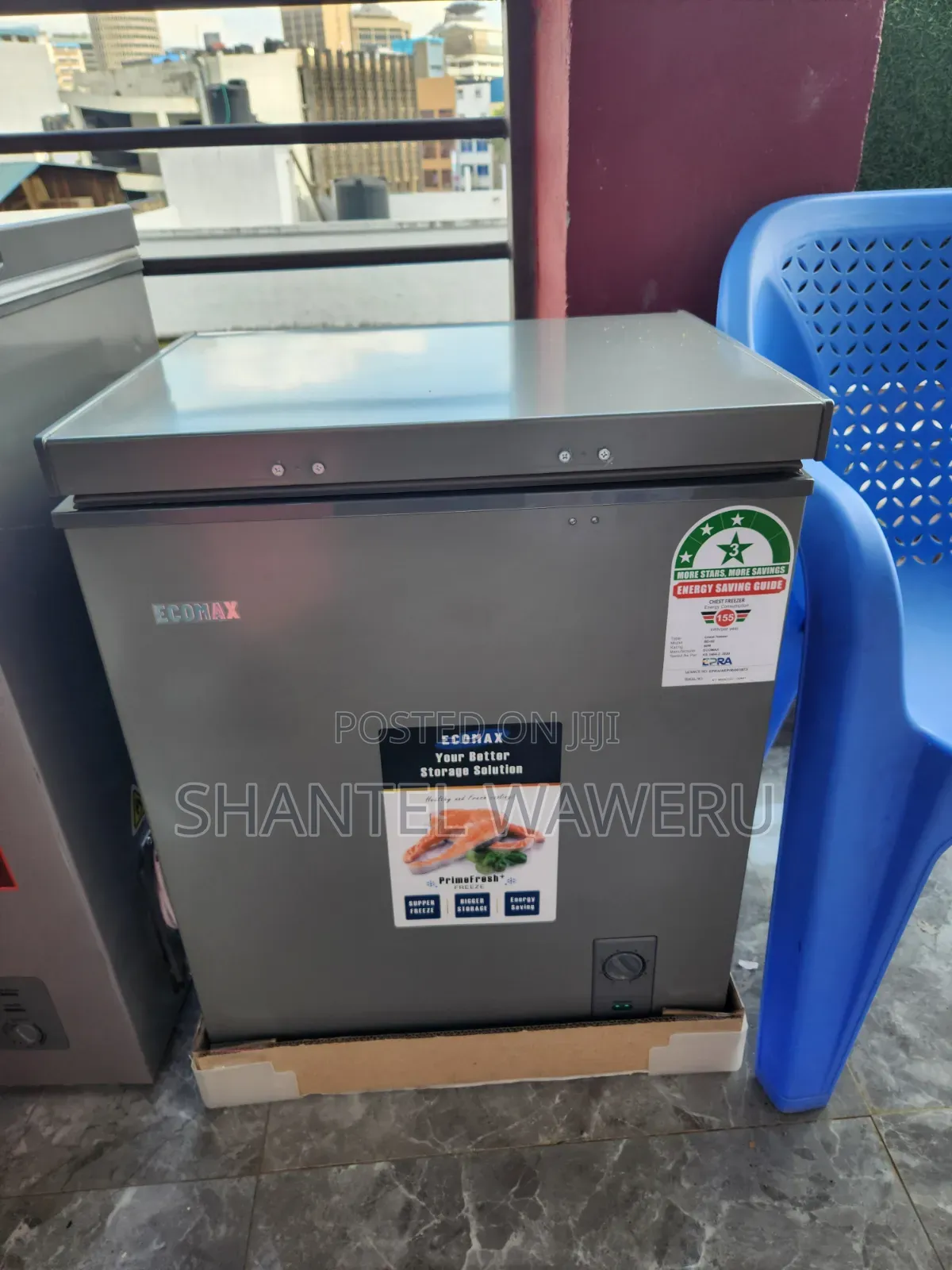 Deep Freezer 60litres Ecomax