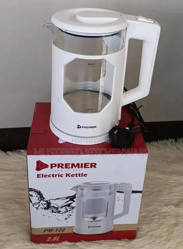 White Electric Kettle