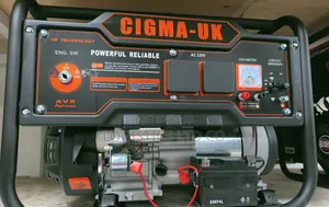 Petrol Generator 4000ae 3.75kva Key Start, Wheels and Trolley.
