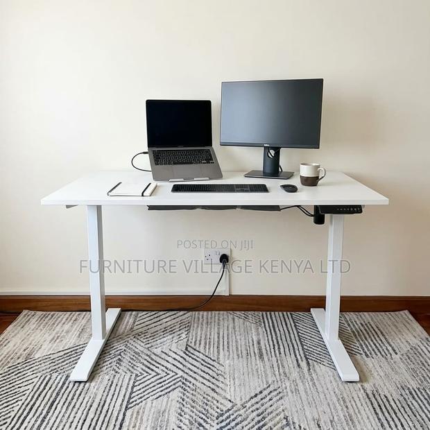 Adjustable Computer Standing Electric Controlled Desk - main view