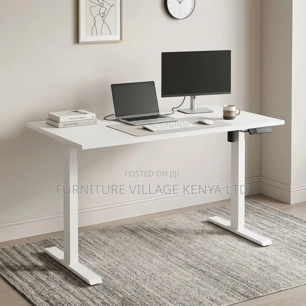 Adjustable Computer Standing Electric Controlled Desk