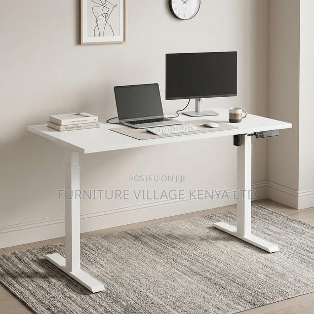 Adjustable Computer Standing Electric Controlled Desk - thumbnail 6