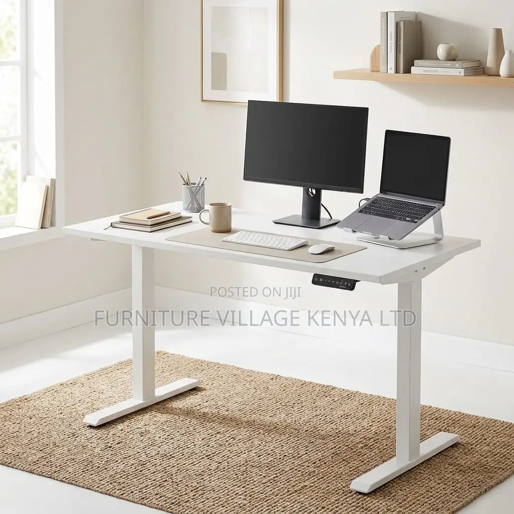 Adjustable Computer Standing Electric Controlled Desk